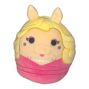 Squishmallows Miss Piggy 10” Plush Disney Muppets Kellytoy Collectible